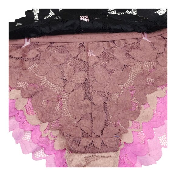 Juicy Couture Intimates Lace Cheeky Panties Large 5 Pack Nylon/Spandex - Picture 6 of 13